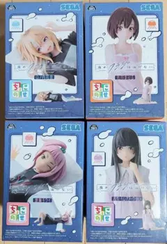 夜のクラゲは泳げない　プライズフィギュア　8点セット 夜のクラゲは泳げない ちょこのせ プレミアムフィギュア“光月まひる