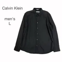 Calvin Klein カルバンクライン メンズ シャツ 長袖 L 黒系のサムネイル