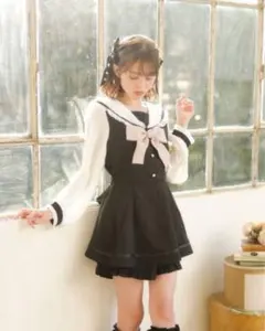 LIZLISA セーラーカラーセットアップ 正規品 リボン無し