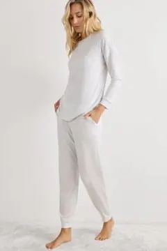 インティミッシミChic Comfort モダール ルームウェア上下#グレーSのサムネイル