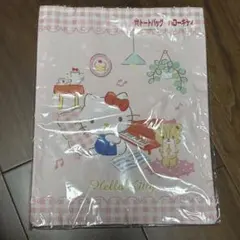 ハローキティ トートバッグ 산리오 히트 쿠지 kitty エコバッグ