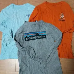 patagonia 長袖カットソー 3点セット　Lサイズ
