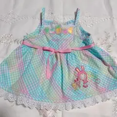 メゾピアノ☆新品 フルーツパラダイスシリーズ ベリエちゃんチェック柄