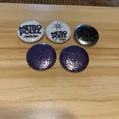 三代目J Soul Brothers METROPOLIZバッジ 5個セット