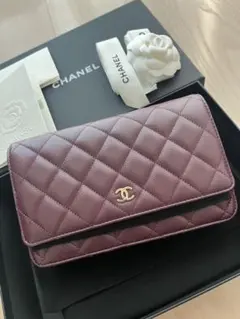 シャネルクラシック チェーンウォレット