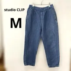 studio CLIPワイドパンツ デニムパンツ　M