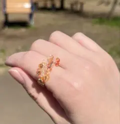 春陽リング＊ハンドメイド