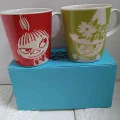 スナフキン＆リトルミイマグカップ2個セット　未使用