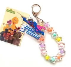 セサミストリート アクリルチャームキーホルダー じゃらじゃらキーホルダー【新品】のサムネイル