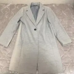 ライトグレー ロングコート　INGNI グレー　コート