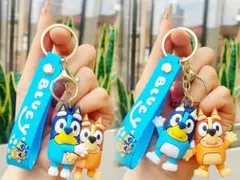 ブルーイとビンゴ キーホルダー ブルーイ　ビンゴ 2点セット