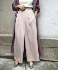 &g'aime ルーズワイドパンツ スラックス