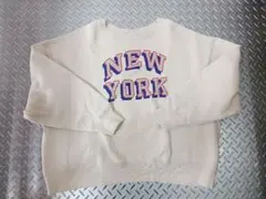 美品コーエンcoen レディースNEW YORK クルーネック トレーナーM