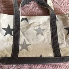 緊急値下げ　TEMBEA 星柄トートバッグ