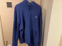 Champion 青 パーカー C8-W106