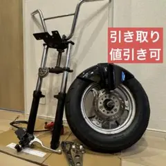 値下げRZ250 350 ダブルキャリパー固着なし。フロントフォーク