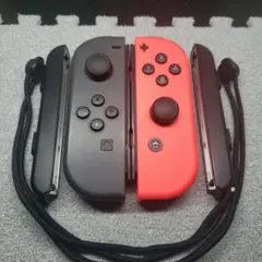 Switch　ジョイコン　左右　ブラック&オレンジ