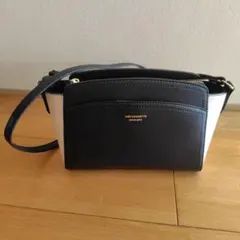 AND CHOUETTE ショルダーバッグ 黒/白