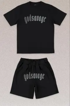 godsvage ブラック セットアップ