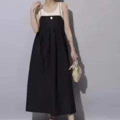 【美品】アルページュストーリー　キャミワンピース　ブラック