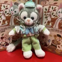 ディズニーシー　20周年 カラフルハピネス　ジェラトーニぬいぐるみバッジ