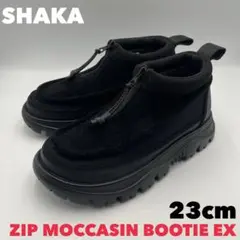 SHAKA ZIP MOCCASIN BOOTIE EX シャカ モカシン