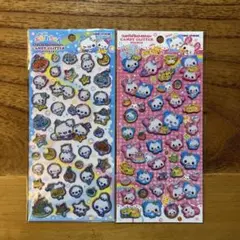 あわわちゃん　ハッピーマーチ　キャンディグリッターステッカー　シール　正規品