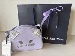 【新品未使用】ANNA SUI mini キラキラネコショルダーバッグ