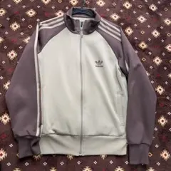 adidas ジャージ L グレー/ブラウン
