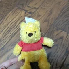 くまのプーさん ぬいぐるみ マスコットバッジ