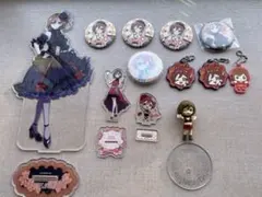 初音ミク piapro アクスタBIG MEIKO 缶バッジ ラバーキーホルダー