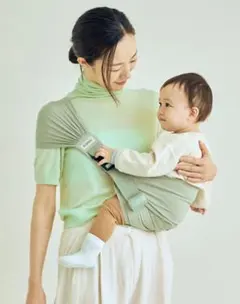 美品⭐︎konny ヒップシート グリーンティー