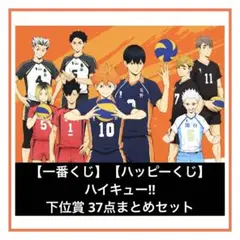 【一番くじ】【ハッピーくじ】ハイキュー!!下位賞37点まとめセット