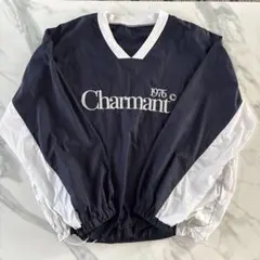 ナイロンプルオーバー ネイビー/ホワイト