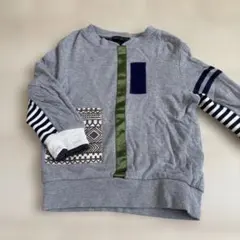 zuppa di zucca グレー トレーナー 100