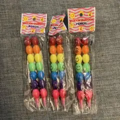 ロケットえんぴつ　鉛筆　文具　3点セット　まとめ売り　子供鉛筆　参加賞