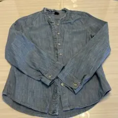 GapKids デニムブルー長袖シャツ 150