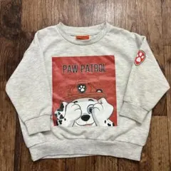 パウパトロール　マーシャル トレーナー 110cm グレー