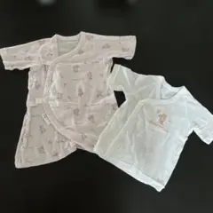 【美品】Disney baby肌着セット 60㎝ 新生児 コンビ肌着 出産準備