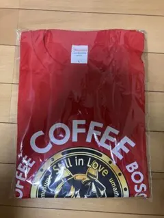 ボスコーヒー Tシャツ L 赤