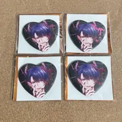 桃源暗鬼 ハート缶バッジ バニー 皇后崎 - メルカリ