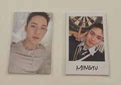 MINGYU トレカ　2種セット　SEVENTEEN