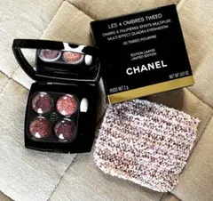 CHANEL シャネル レ キャトル オンブル ツイード 02