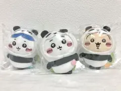 ちいかわ パンダなマスコット（ちいかわ ハチワレ うさぎ） 3点セット
