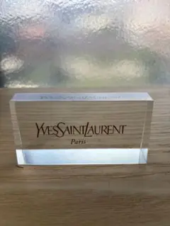 YVE SAINT LAURENT 【イヴ・サンローラン】クリアプレート