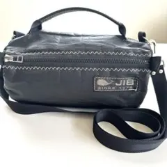 JIB ドラム型　ミニ　ショルダーバッグ　セイルバッグネオ　ブラック