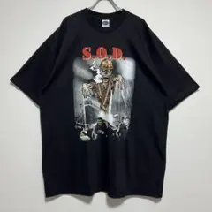 当時物 90s S.O.D バンドTシャツ pushead L - メルカリ