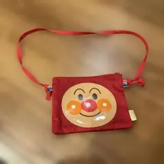 アンパンマン ショルダーバッグ 赤