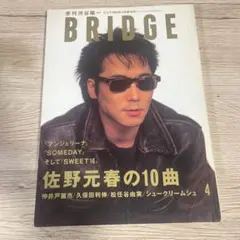 BRIDGE 1994年4月号 佐野元春特集