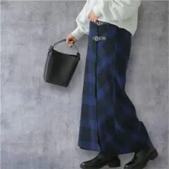 URBAN RESEARCH SonnyLabelバイアスチェックラップスカート